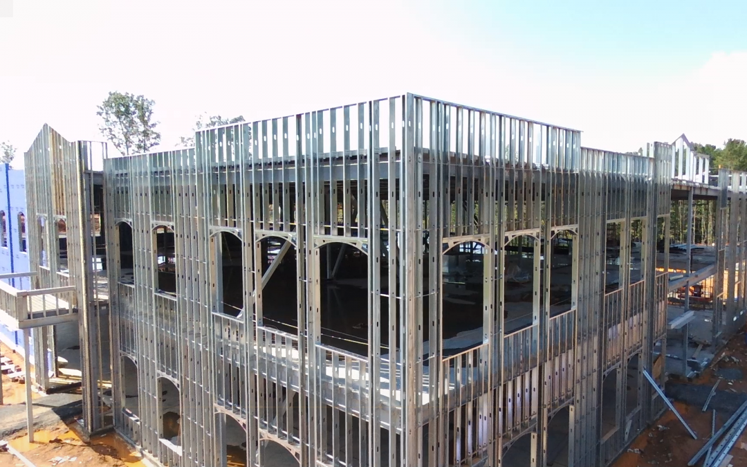 cold-formed steel framing building